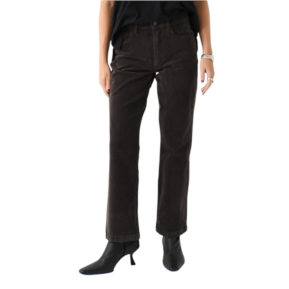 NWT Faherty Womens Softstretch Corduroy Flare Pants Sz 27 28 Fall Capsule Staple